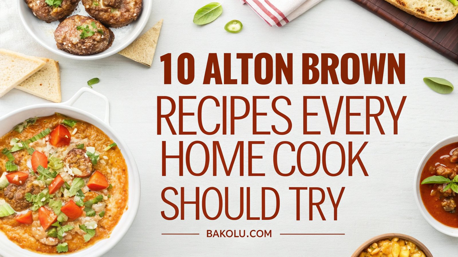 Alton Brown Recipes